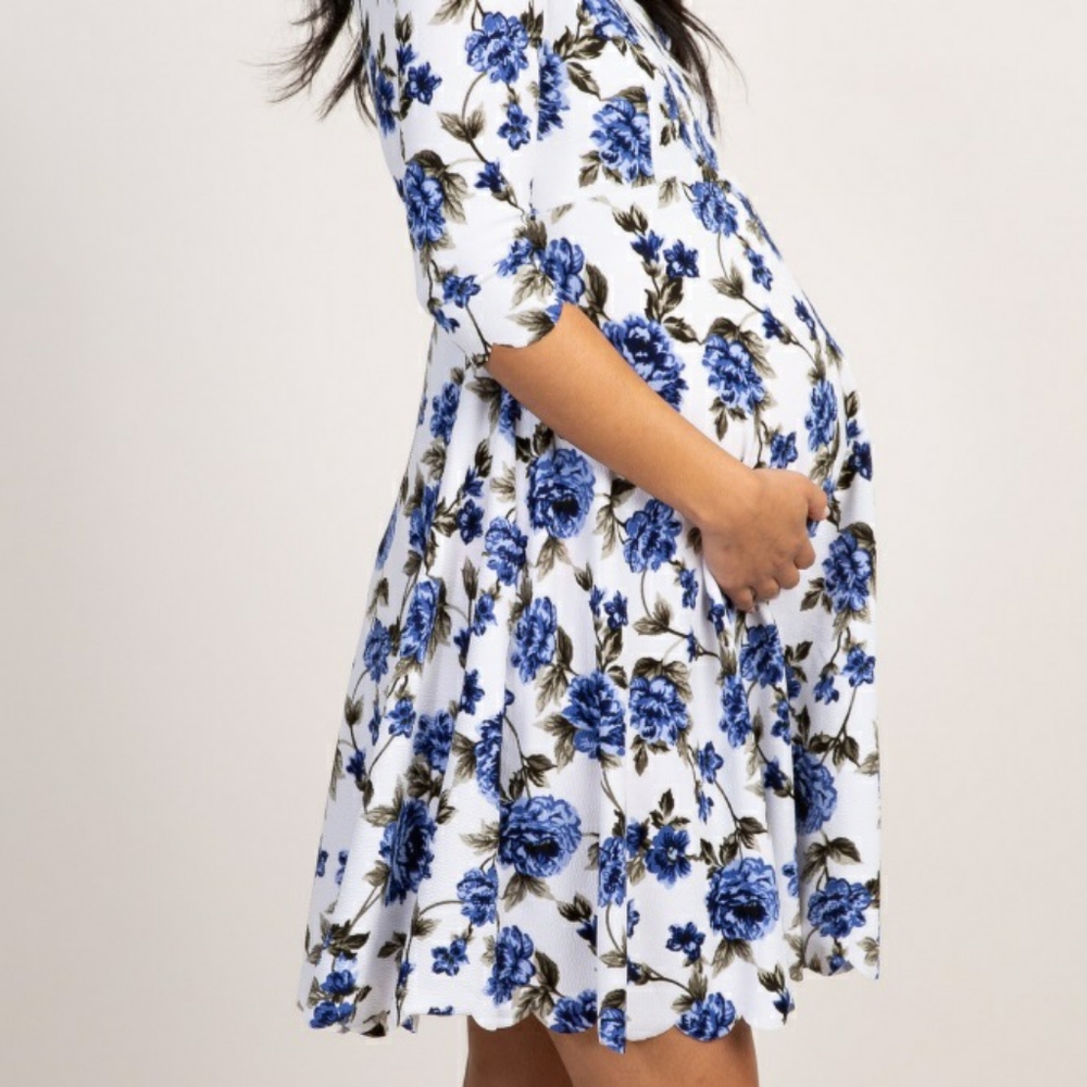 Floral Maternity Dress NWT